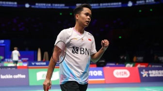 Atasi Kidambi Srikanth, Anthony Ginting Melaju ke Babak 16 Besar BAC 2024