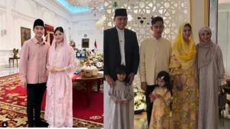 Adu Gaya OOTD Lebaran Selvi Ananda dan Erina Gudono, Siapa Menantu Jokowi yang Paling Curi Perhatian?