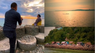 Pemburu Sunset Merapat, Pantai Batu Cincin Parappe di Majene Wajib Kamu Kunjungi!