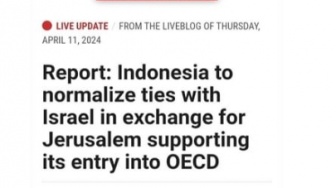 Indonesia Disebut Buka Hubungan Diplomatik dengan Israel, Ini Penjelasan Kemlu