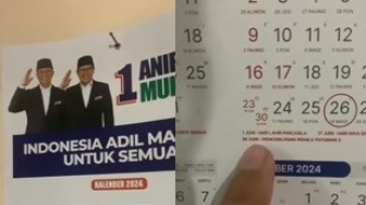 Momen Lucu Pemudik Kebingungan Temukan Kalender Pemilu Putaran Kedua di Kampung Halaman