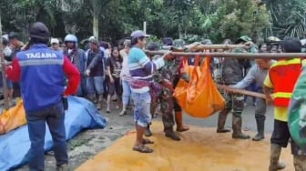 Detik-detik Mengerikan Saat Longsor Timbun 19 Orang di Kabupaten Tana Toraja