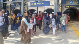 Sebanyak 18.600 Pemudik Masuk ke Jakarta Melalui Stasiun Pasar Senen Selama Arus Balik