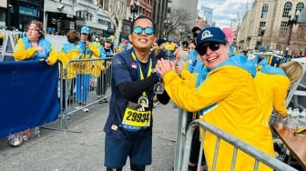 Cerita Jurnalis Pertama Indonesia Sabet Six Star World Marathon di Boston