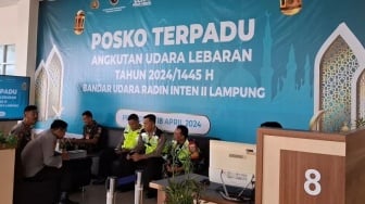 Pos Pelayanan Lebaran di Bandara Radin Inten II Beroperasi Sampai Besok