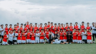 Pelatih Asal Jepang Datangi Bali United Academy, Ajarkan Teknik Dasar Menggiring Bola