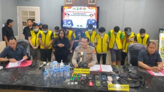 Polisi Gerebek Lokasi Pesta Sabu di Surabaya, Terkenal dari Mulut ke Mulut