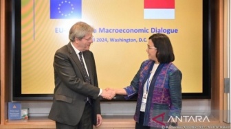 Dialog dengan Komisioner Uni Eropa, Menkeu Bahas Makroekonomi Indonesia