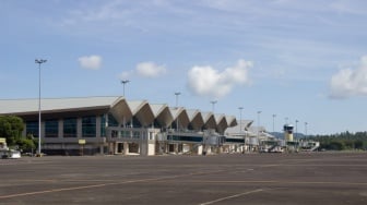 Terdampak Erupsi Gunung Ruang, Penutupan Bandara Sam Ratulangi Diperpanjang Hingga Akhir Pekan