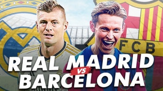 Link Live Streaming Real Madrid vs Barcelona di Liga Spanyol, Segera Berlangsung