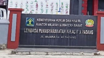 Lapas Muaro Padang Punya Dapur Sehat untuk Napi, Pertama di Sumbar