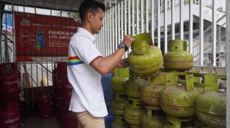 Konsumsi Melonjak, Pertamina Patra Niaga Tambahkan 128.000 Tabung LPG 3 Kg di Kota Semarang