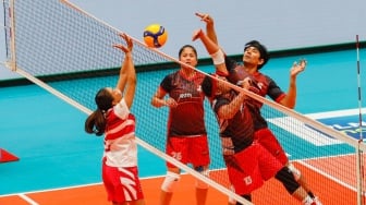 Hasil Fun Volleyball: Sudah Pakai Pemain Cabutan, Indonesia All Stars Tetap Kalah Lawan Red Sparks