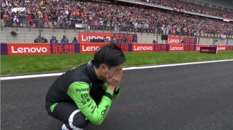 5 Momen Menarik di GP China 2024: Zhou Guanyu Menangis Usai Balapan