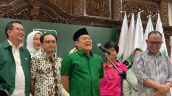 Kelakar Cak Imin Sebut Anies Atau Surya Paloh Jadi Ketua Panitia Pembubaran Koalisi Perubahan