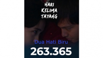 Lesunya Peningkatan Jumlah Penonton 'Film Dua Hati Biru'