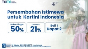 BRI Tebar Promo Spesial di Hari Kartini, Belanja Baju Bisa Dapat Cashback 21%