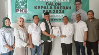 Usai ke PDIP dan PKS, Edy Rahmayadi Kini Ambil Formulir Pendaftaran Pilgub Sumut ke PKB