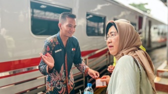 Penumpang Kereta Api pada Angkutan Lebaran 2024 di Lampung Meningkat Dibanding 2023