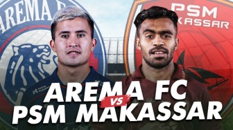 Prediksi Arema FC vs PSM Makassar: Susunan Pemain, Skor, dan Live Streaming