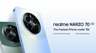 Bawa Kamera Utama 50 MP, Realme Narzo 70 Series Dijual Segini