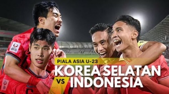 Head to Head Timnas Indonesia vs Korea Selatan Jelang Perempat Final Piala Asia U-23, Ada Keunggulan Skuad Garuda