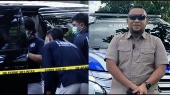 Kasus Polisi Bundir di Mobil Alphard: Ibu-ibu Gendong Anak Teriak Histeris Brigadir Ridhal Ali 'Dor' Kepala Sendiri