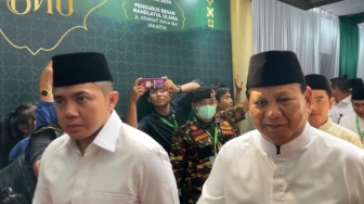 Prabowo-Gibran Hadiri Halalbihalal di PBNU, Menteri-menteri Jokowi Ikut Hadir