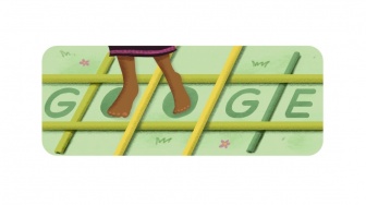 Google Rayakan Tari Rangkuk Alu Lewat Doodle, Tampilkan Animasi Bambu