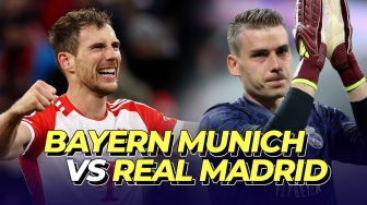 Link Live Streaming Bayern Munich vs Real Madrid di Semifinal Liga Champions, Segera Berlangsung