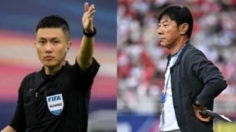 Dosen vs Atlet: Adu Pendidikan Shin Tae-yong dan Wasit Shen Yinhao yang Berkonflik di Piala Asia U-23