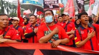 Buruh Demo di Jakarta Tuntut UMP Naik, Begini Reaksi Pj Gubernur Teguh Setyabudi