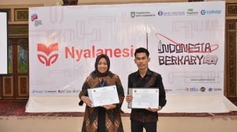 UTP Surakarta Salurkan Beasiswa 1,2 Miliar Pada Para Juara Festival Literasi Nasional 2024