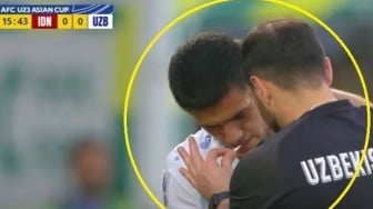 Ternyata Bukan Kasus Pertama, Viral Pemain Uzbekistan Hirup Amonia saat Lawan Timnas Indonesia di Piala Asia U-23