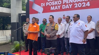 Gelar May Day Fiesta di Stadion Madya Senayan, Said Iqbal Kasih Komentar 'Manis' ke Jokowi dan Kapolri