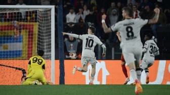 Hasil Liga Europa: Leverkusen Bungkam AS Roma, Atalanta Tahan Marseille di Leg Pertama Semifinal