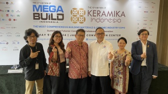 Pameran Megabuild Indonesia & Keramika Indonesia 2024 Bakal Digelar di Jakarta