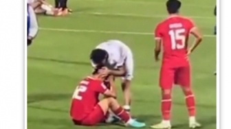 Attitude Pemain Irak Dipuji, Peluk dan Cium Kening Pemain Timnas Indonesia U-23 saat Kalah