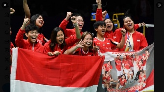 16 Tahun Menanti, Tim Putri Indonesia Akhirnya Tampil Lagi di Final Piala Uber