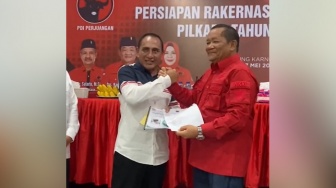 Daftar Jadi Bacalon Gubsu ke PDIP, Edy Rahmayadi: Partai yang Memiliki Idealisme