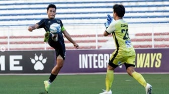 Pakai Ban Kapten, Nurhidayat Haji Haris Cetak Gol Keren di Liga Filipina