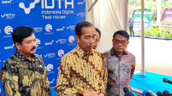 Ditanya Apa Betul jadi Pendorong Pertemuan Megawati-Prabowo, Begini Reaksi Jokowi