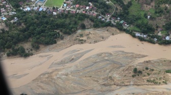 Kondisi Terkini Kabupaten Luwu Dari Udara Pasca Banjir Bandang dan Longsor
