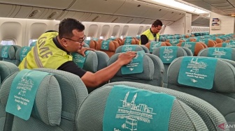 Layanan Ramah Lansia Berikan Nilai Tambah Bagi Penerbangan Haji Garuda Indonesia