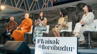 2568 Lampion Bakal Meriahkan Perayaan Waisak di Candi Borobudur