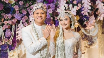 Mahalini Tampil Cantik Dalam Balutan Kebaya Sunda Rancangan Asky Febriyanti Pada Momen Akad Nikah, Manglingi Banget!