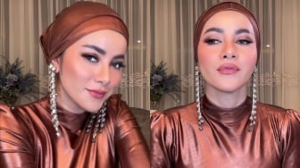 Dinilai Terlalu Seksi, Ini Potret Olla Ramlan di Resepsi Pernikahan Mahalini dan Rizky Febian: Sampai Kena Hujat!