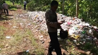 Muncul Lagi Tumpukan Sampah Ilegal di Gunungkidul, Kali Ini Sasar Tanah Milik Warga