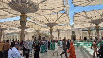 Buat Jemaah! Ini Hal yang Penting Dilakukan Saat Tinggalkan Hotel untuk Beribadah di Masjid Nabawi