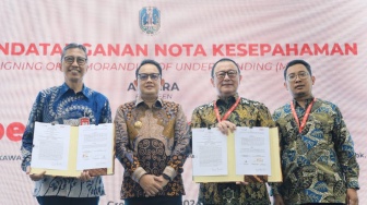 Bank Jatim Teken MoU dengan PT. BKMS, Pj. Gubernur Adhy: Bank Jatim Siap Dukung Pendanaan Pengembangan JIIPE Gresik